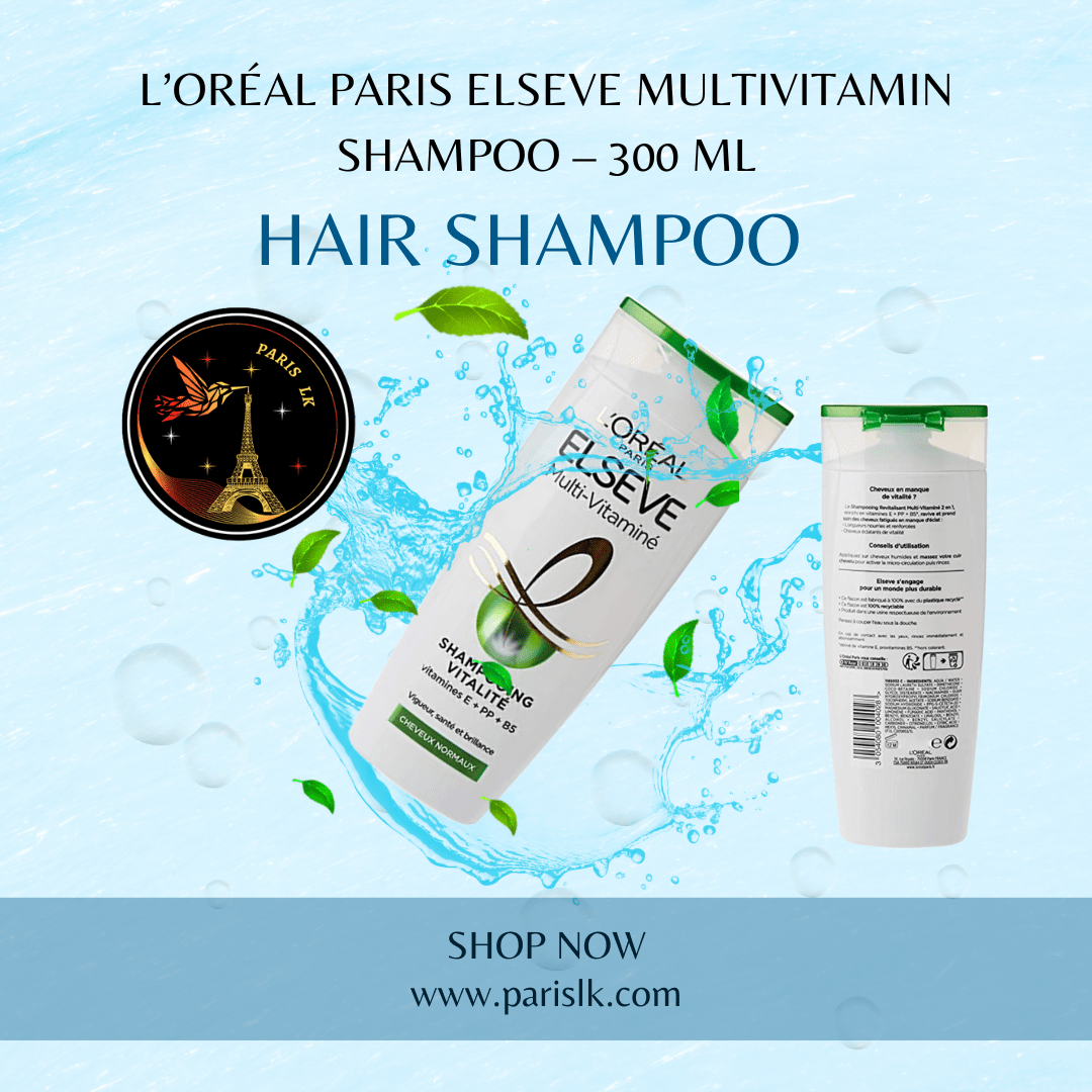 L’Oréal Paris Elseve Multivitamin Shampoo – 300 ml